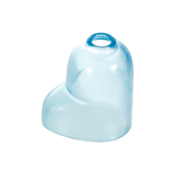 1 Clear Light Blue Disposable Dermapod Treatment Tip